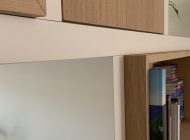 6 Detail Verspringing - Roomdivider Woudenberg Woonkamerkant Modern Eiken Praktisch Sfeervol Scheiding Keuken Woonkamer Verlichting