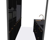 3D-ontwerp-maatwerk-zwarte-keuken
